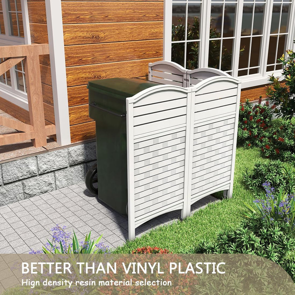 Outdoor Plastic Garden Pool Privacy Screen Fence Easy Installation