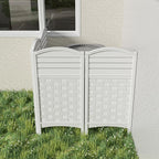 Outdoor Plastic Garden Pool Privacy Screen Fence Easy Installation