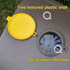 DIYOKAI Plastic Chicken Rabbit Hutch Cage Outdoor Guinea Pig Cage with Waterproof Shell, Easy Tray, Separable Hutch, Revolving Doors, Smooth Wheels