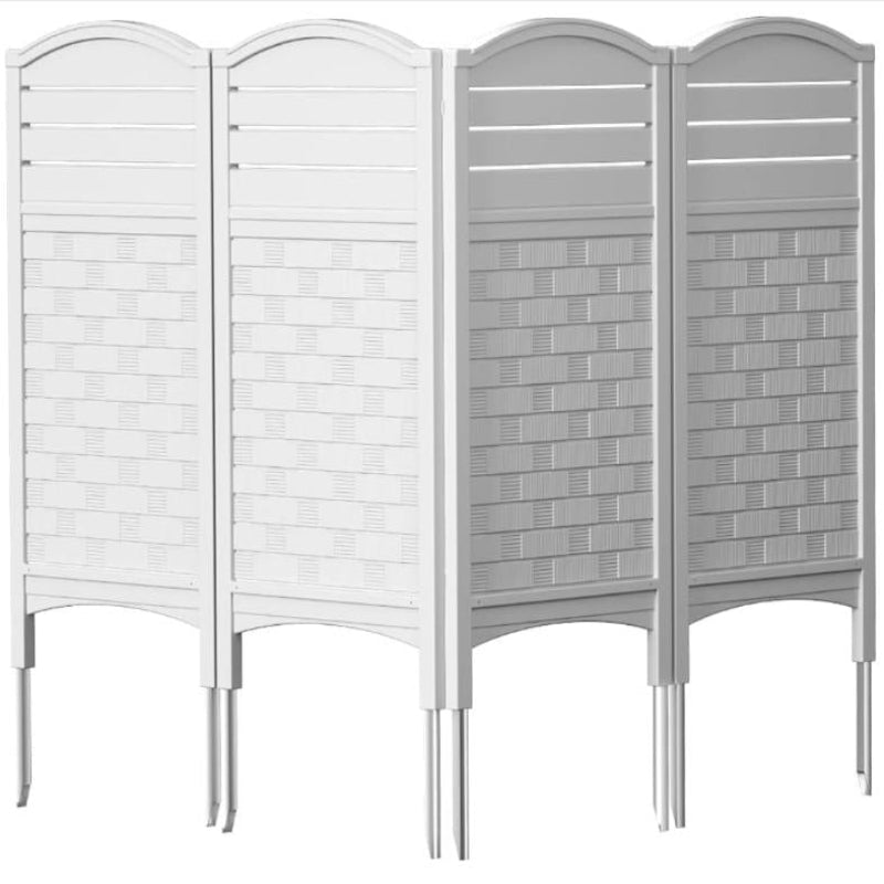 Outdoor Plastic Garden Pool Privacy Screen Fence Easy Installation