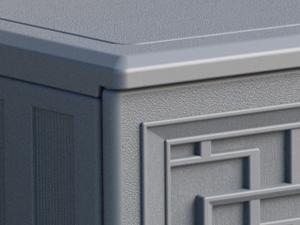 All-Weather Utility Cabinet for Garden, Patio, Pool & Backyard – Waterproof Plastic Storage with Adjustable Shelves for Tools & Shoes, 34.3″×15″×36.2″