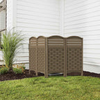 Outdoor Plastic Garden Pool Privacy Screen Fence Easy Installation